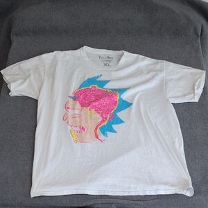 Rick and Morty LootWear Exclusive Graphic Tee - Men's XL - White